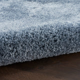 nourison dreamy shag drs05 light blue rug