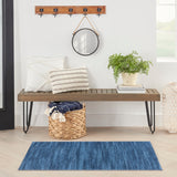 nourison nourison washables nwb03 blue rug