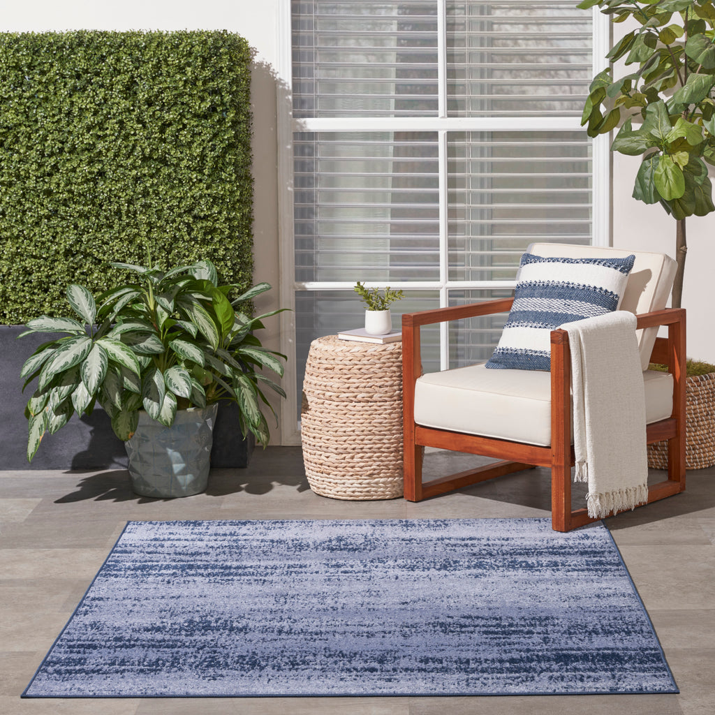 nourison nourison essentials nre03 denim rug