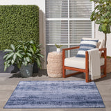 nourison nourison essentials nre03 denim rug