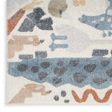nourison astra machine washable asw01 ivory rug