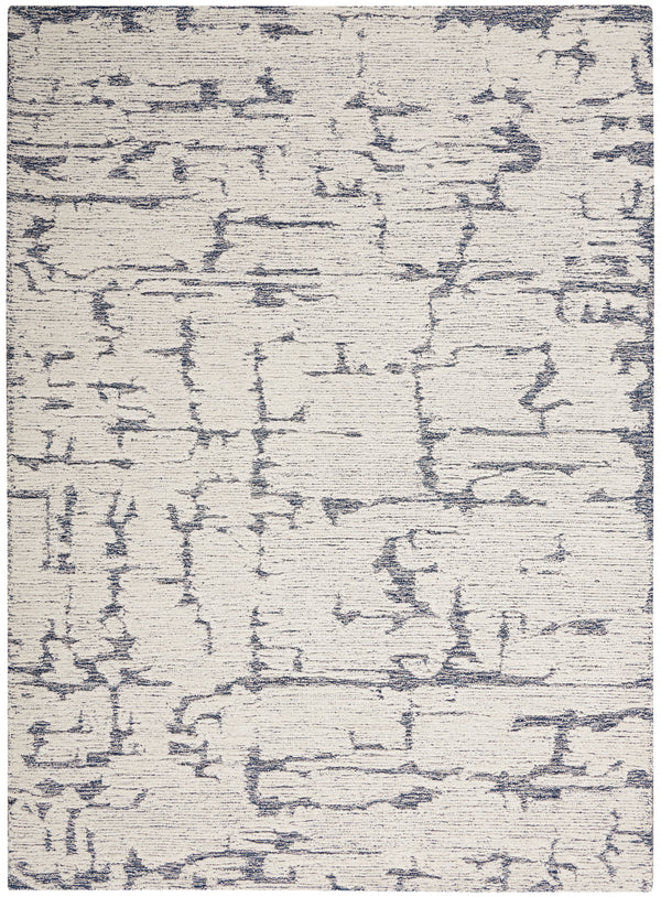nourison ck009 sculptural scl01 blue rug
