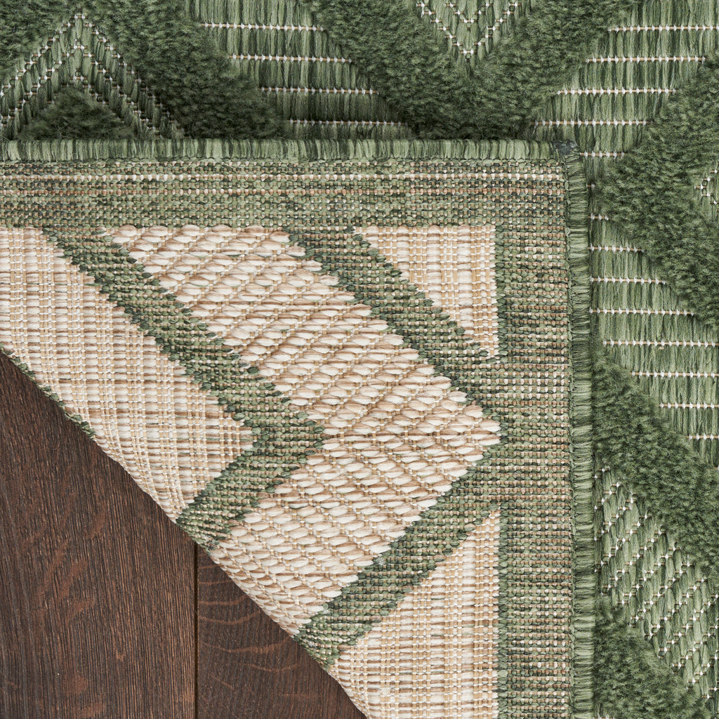 nourison versatile nrv01 green rug