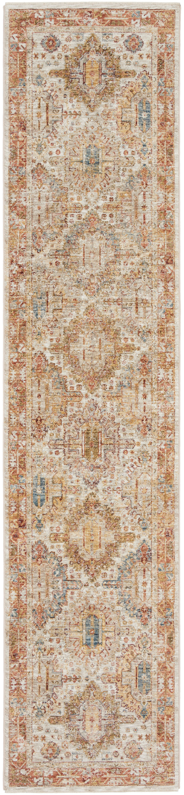 nourison sahar shr01 ivory multicolor rug