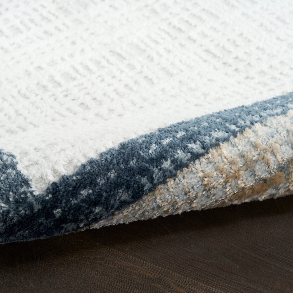 nourison dekor dek06 grey navy rug