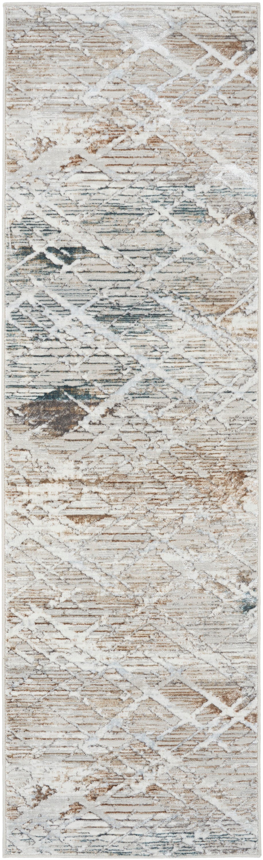 nourison glitz glz11 grey multicolor rug