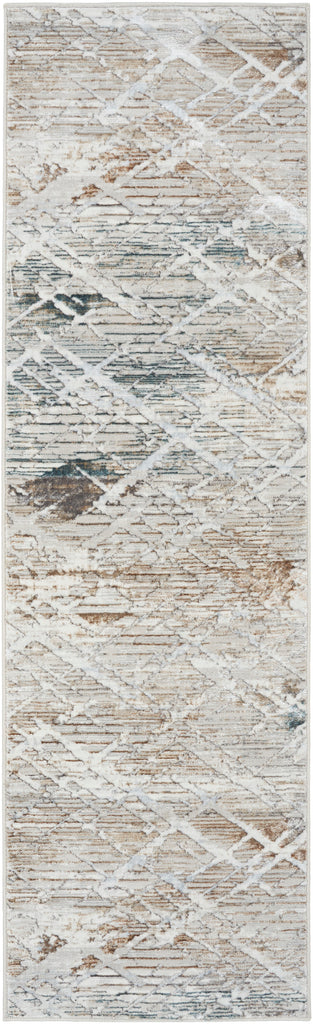 nourison glitz glz11 grey multicolor rug