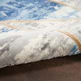 nourison elation etn12 grey multi rug