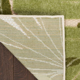 nourison aloha alh40 ivory green rug