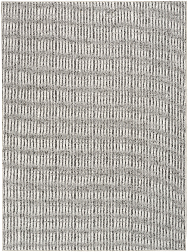 nourison natural texture ntx01 ivory grey rug