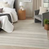 nourison grafix grf41 ivory grey rug