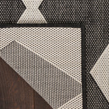 nourison positano pos04 black rug
