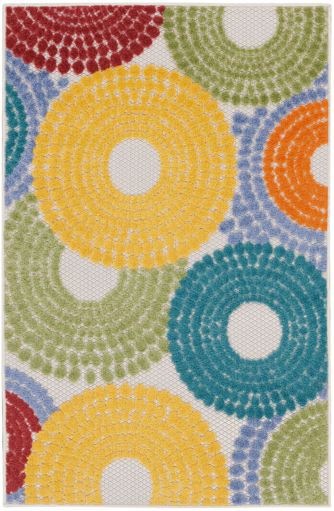 nourison aloha alh29 multicolor rug