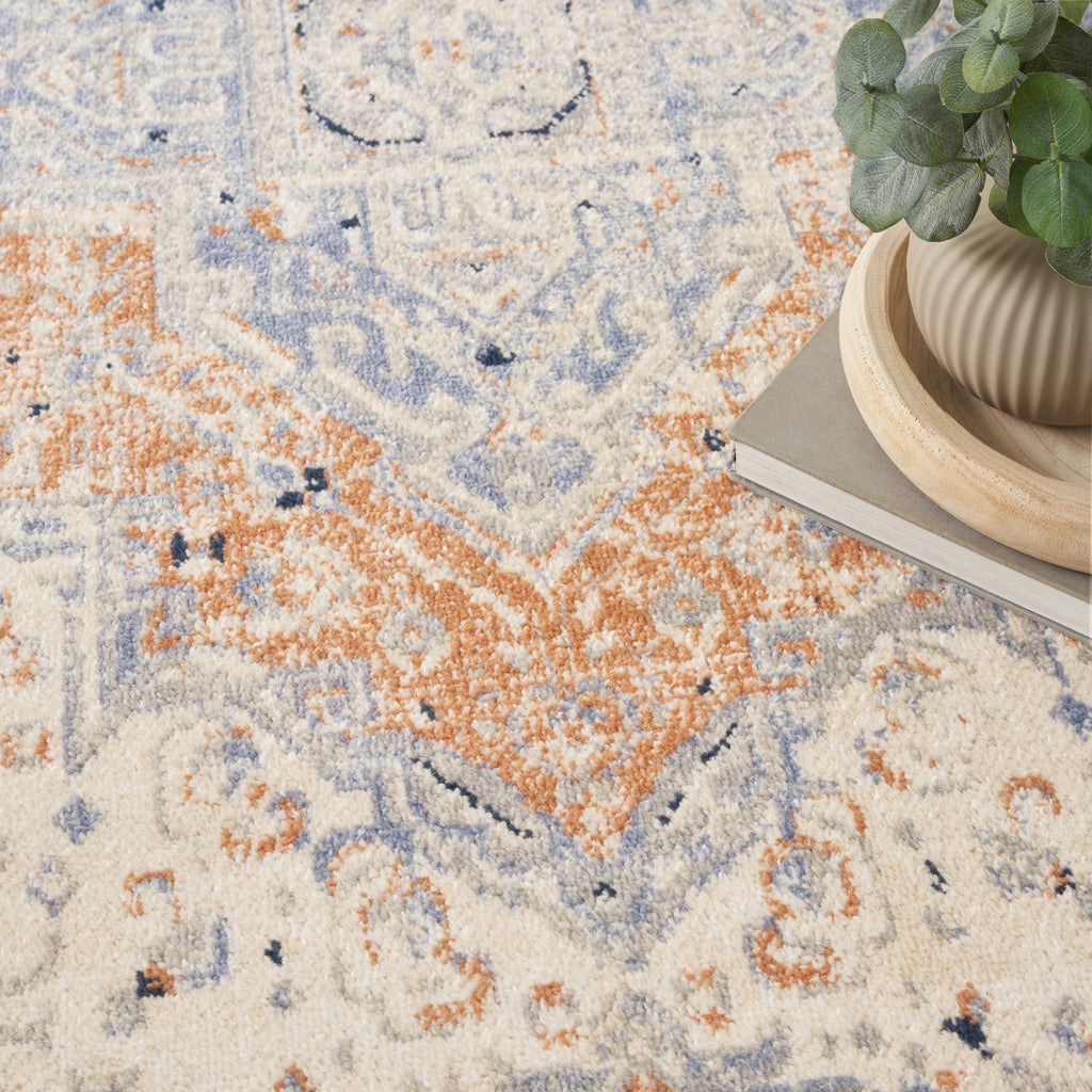 nourison nourison essentials persian nre07 beige blue rug