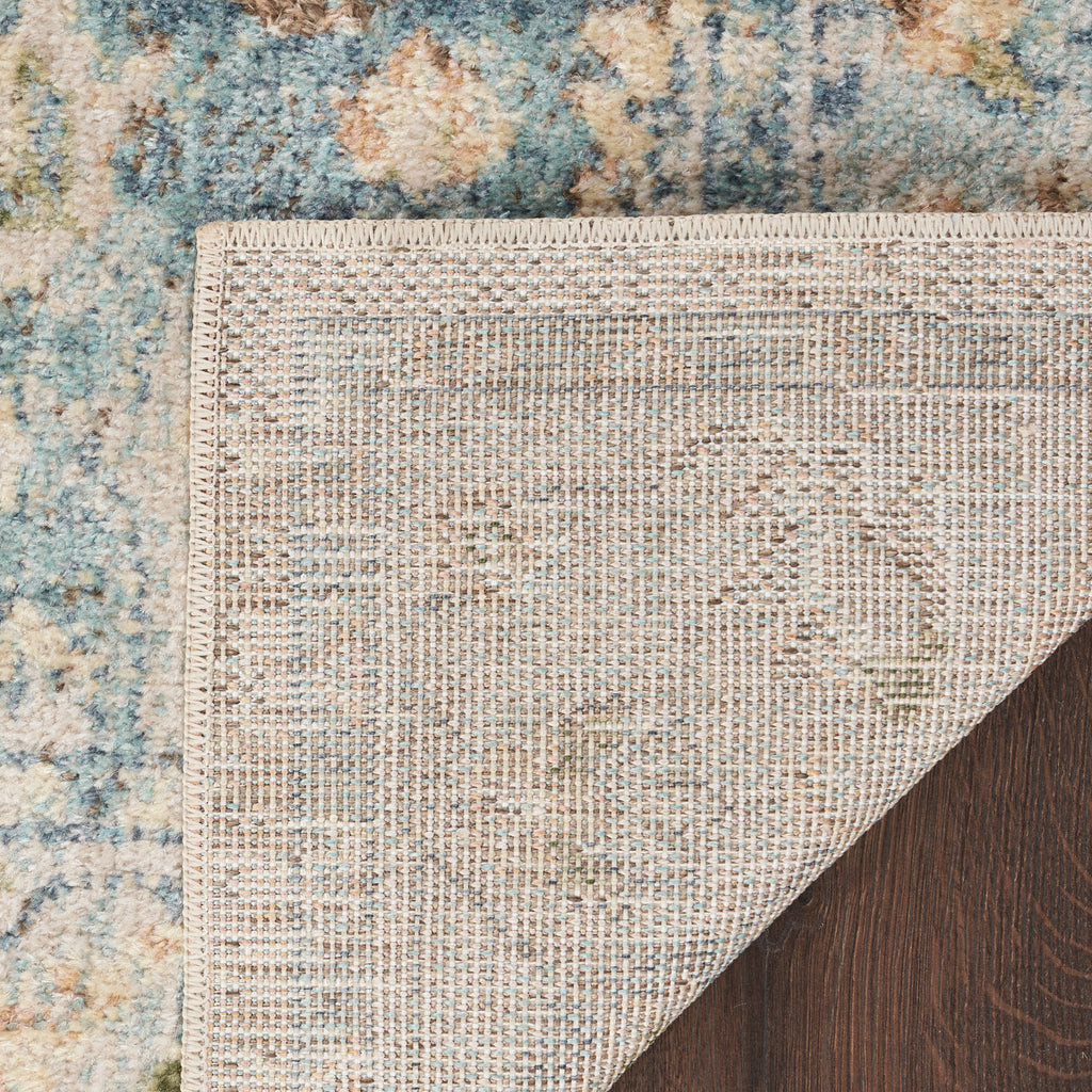 nourison astra machine washable asw12 beige blue rug