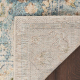 nourison astra machine washable asw12 beige blue rug