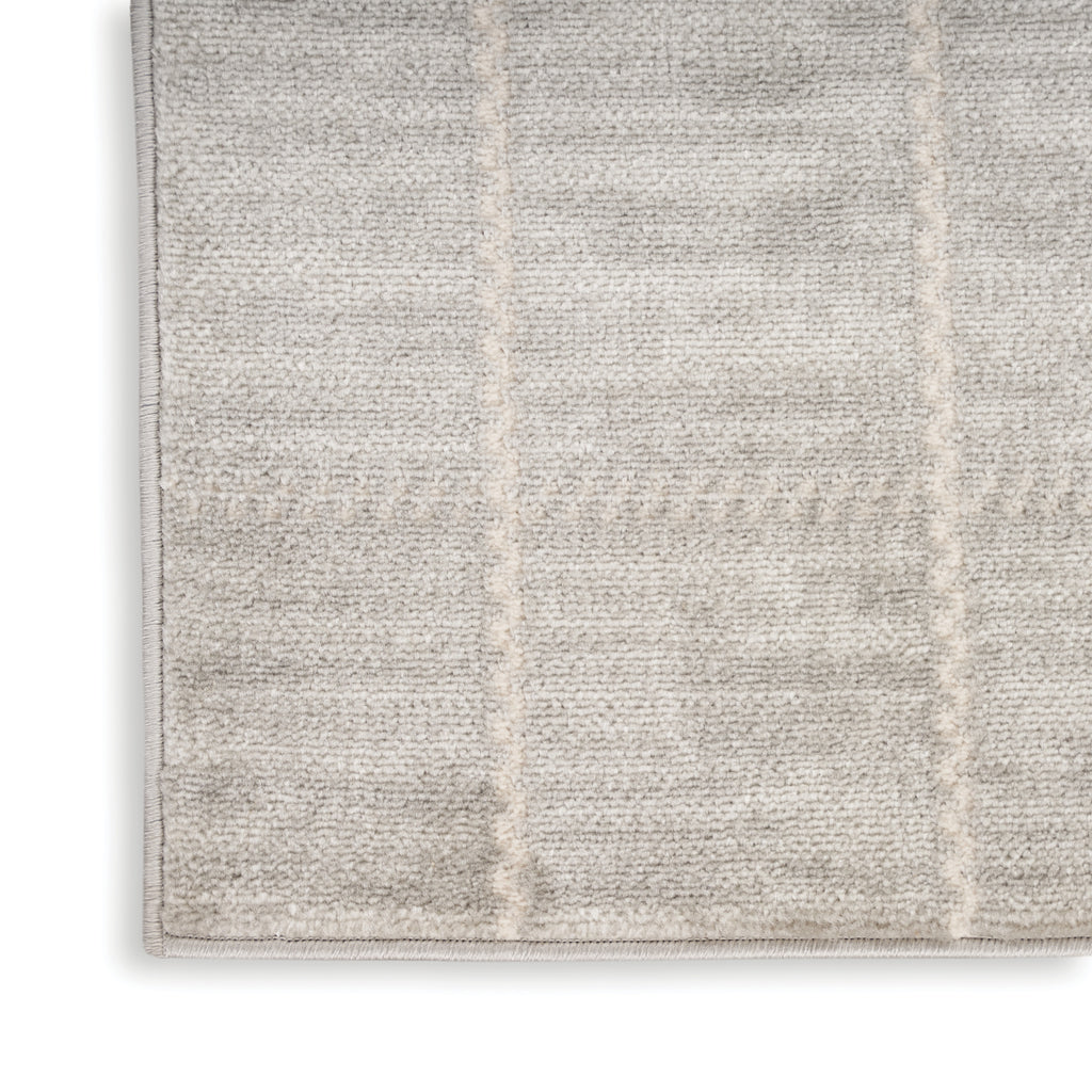 nourison serenity home srh05 light grey rug