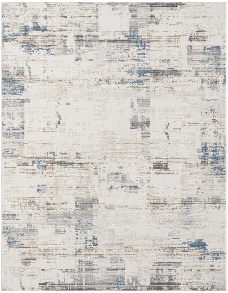 nourison ck022 infinity ifn06 ivory grey blue rug