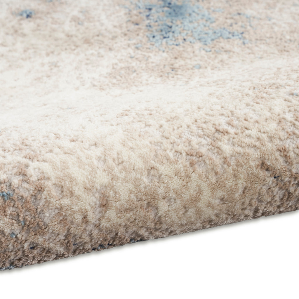 nourison ck022 infinity ifn05 ivory grey blue rug