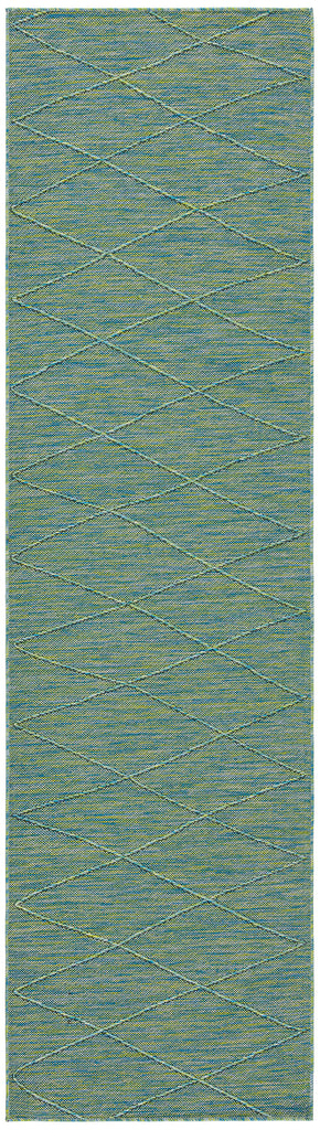 nourison washable solutions wsl01 blue green rug