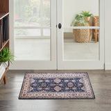 nourison fulton ful01 navy rug