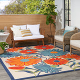 nourison aloha alh33 multicolor rug