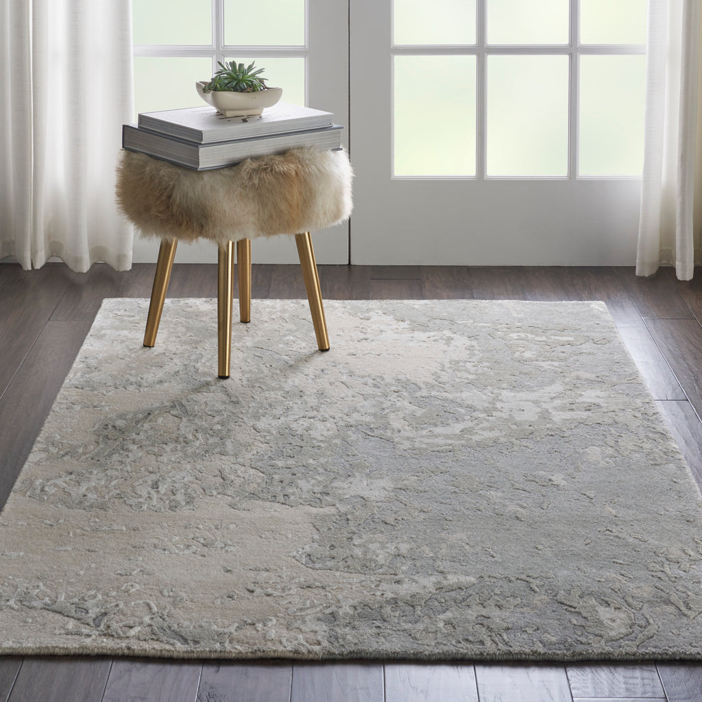 nourison silk shadows sha17 sand rug
