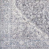 Hauteloom Tavas TAVA Charcoal Machine Made Chenille-Polyester Rug