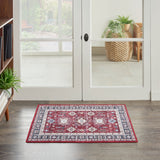 nourison fulton ful03 red rug
