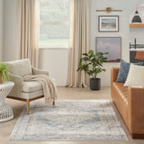 nourison astra machine washable asw11 light blue rug