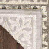 nourison aloha alh34 ivory grey rug
