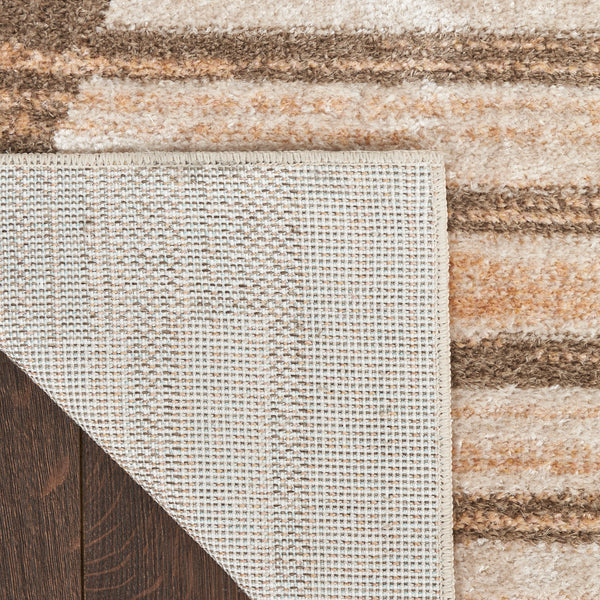 nourison astra machine washable asw03 latte rug