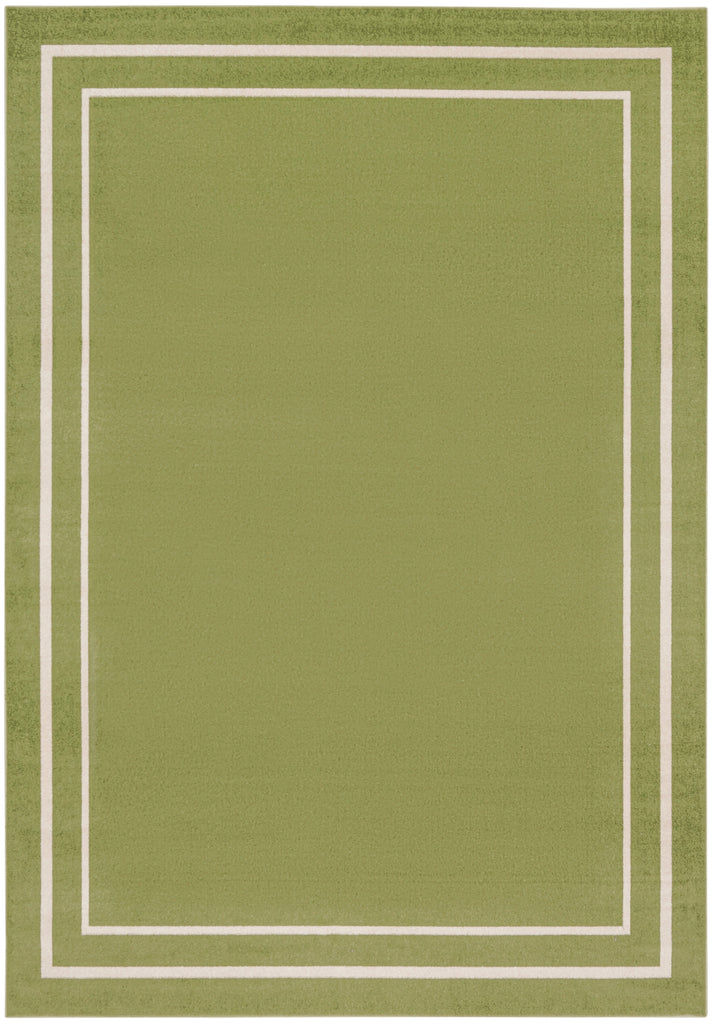 nourison nourison essentials nre02 green ivory rug