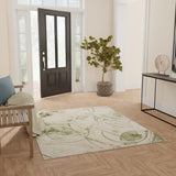nourison astra machine washable asw14 beige green rug