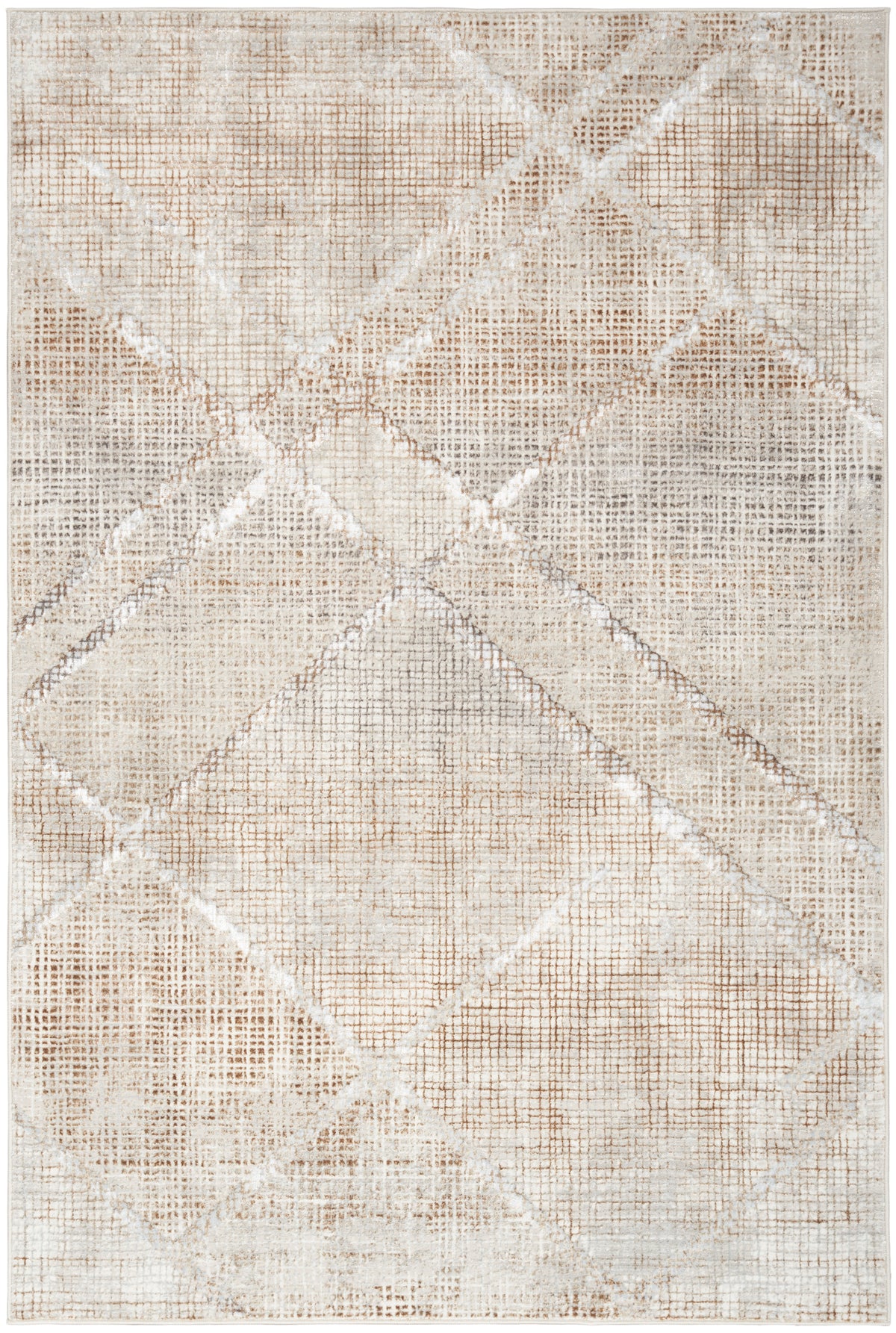 nourison iliana ili03 grey mocha rug