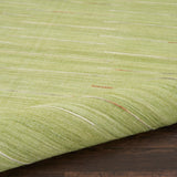 nourison interweave iwv01 green rug