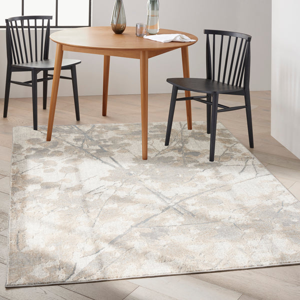 nourison ck950 rush ck957 grey multicolor rug