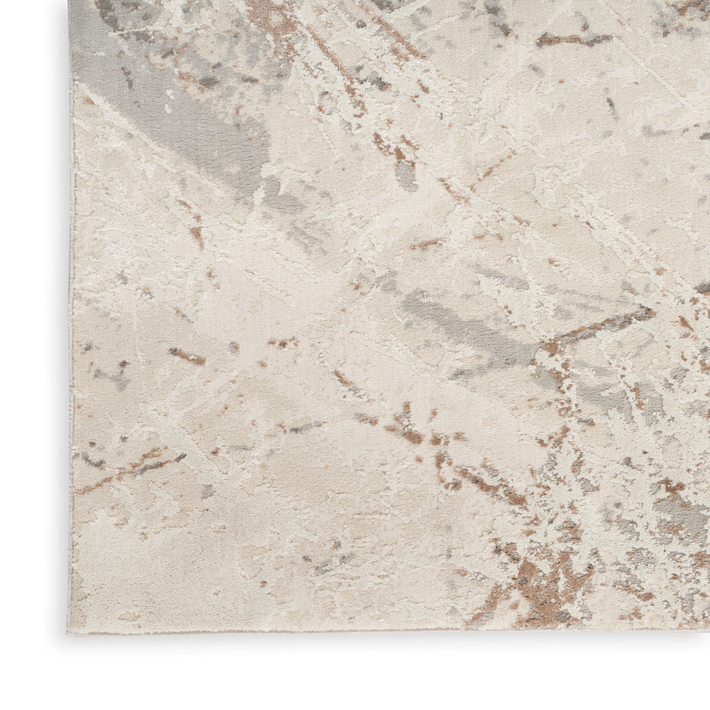 nourison desire dsr04 cream grey rug