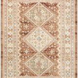 nourison pardis prd04 rust rug