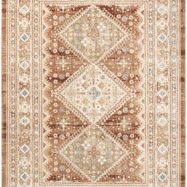 nourison pardis prd04 rust rug