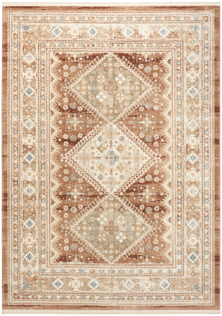 nourison pardis prd04 rust rug