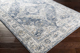 Hauteloom Telina TELI Blue Machine Made Polypropylene Rug