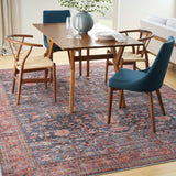 nourison grand washables grw02 navy brick rug