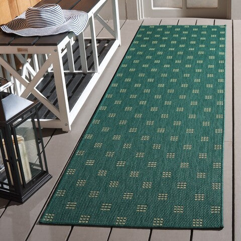 safavieh clearance terrace 800 ter806y dark green rug