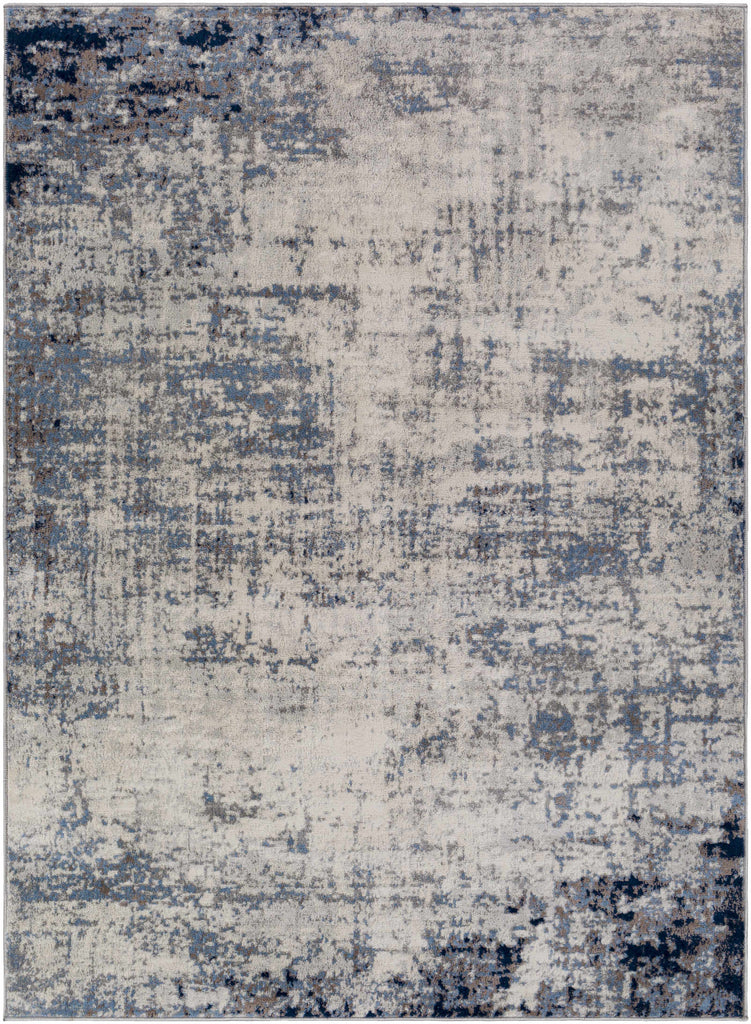 Hauteloom Texanna TEXA Light Gray Machine Made Polypropylene Rug