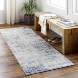 Hauteloom Texanna TEXA Light Gray Machine Made Polypropylene Rug