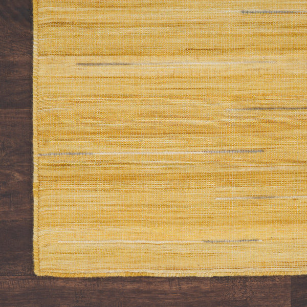 nourison interweave iwv01 yellow rug