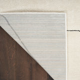 nourison modern comfort mnc02 ivory black rug