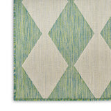 nourison positano pos04 blue green rug