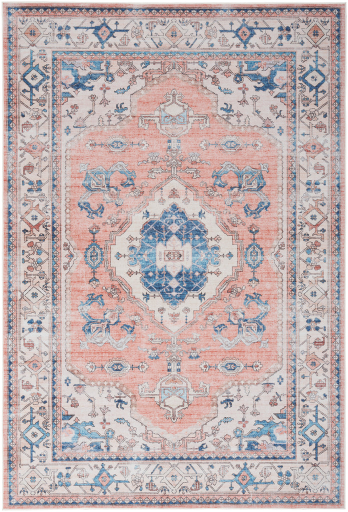 nourison fulton ful11 coral rug